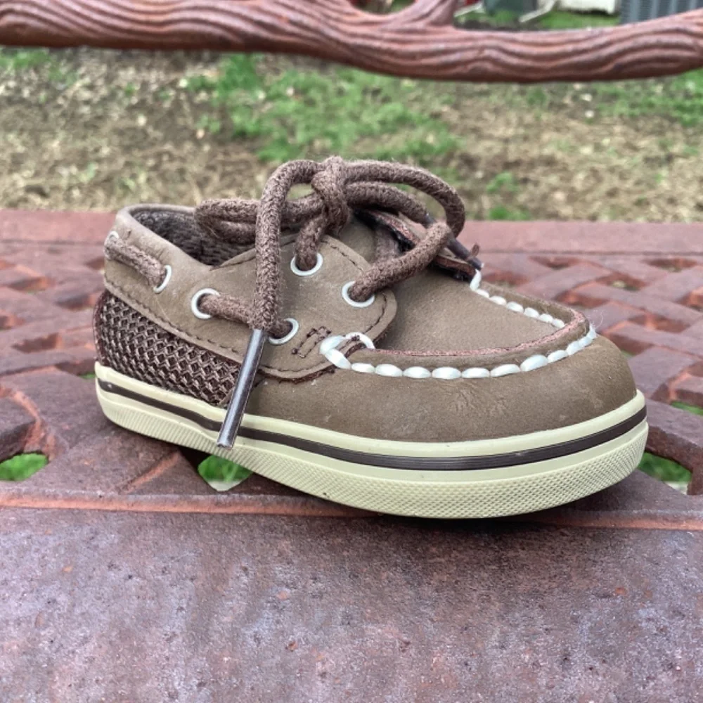 Sperry Infant Size 1 Leather Top Siders